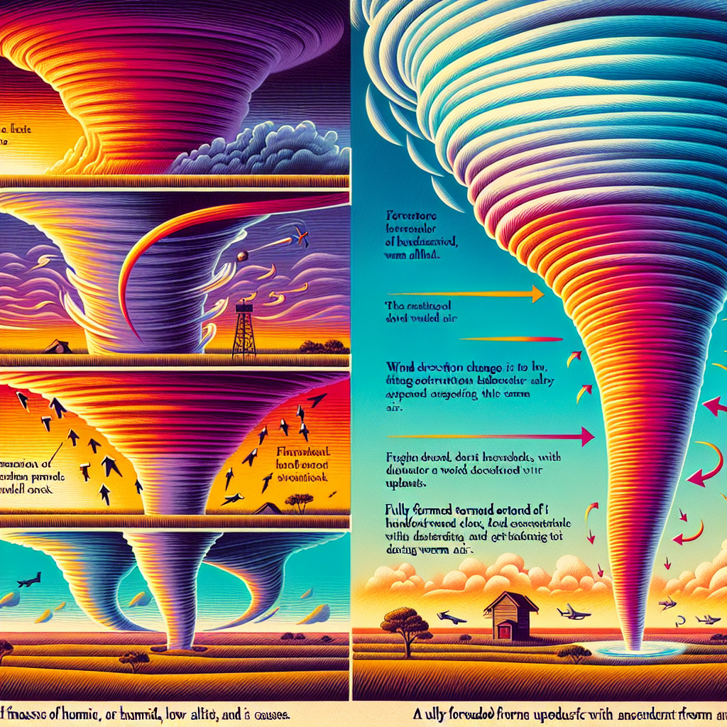 Hoe ontstaat een tornado en wat zijn de oorzaken?