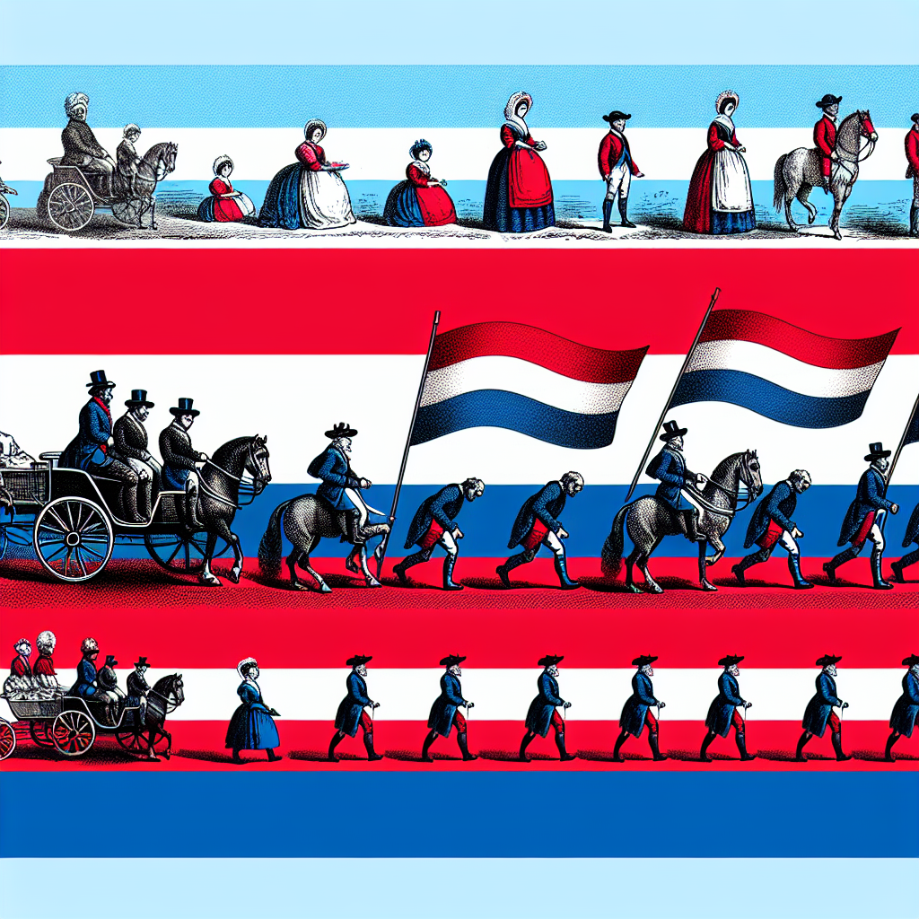Hoe zijn de kleuren van de Nederlandse vlag ontstaan?