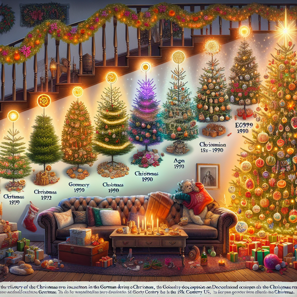Wat is de geschiedenis van de kerstboom met kerst?