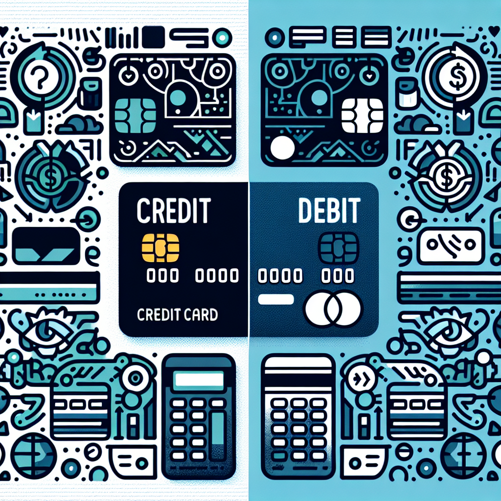 Wat is het verschil tussen een creditcard en debitcard?
