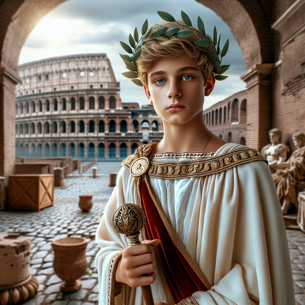Wie was de jongste Romeinse keizer ooit?