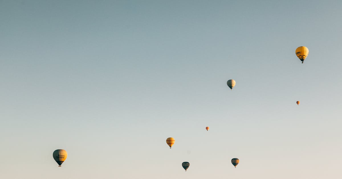 Hoe blijft een luchtballon in de lucht drijven?