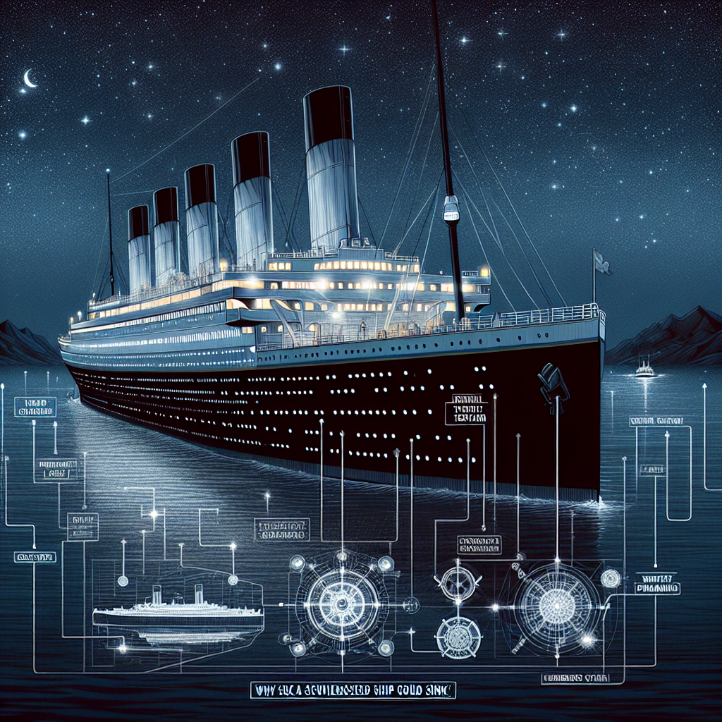 Waarom zonk de Titanic ondanks moderne technologie?