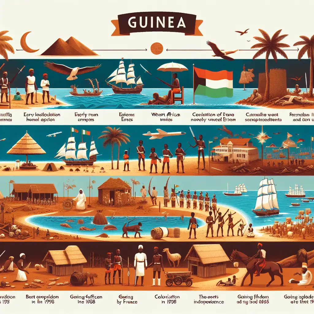 Wat is de beknopte geschiedenis van Guinee?