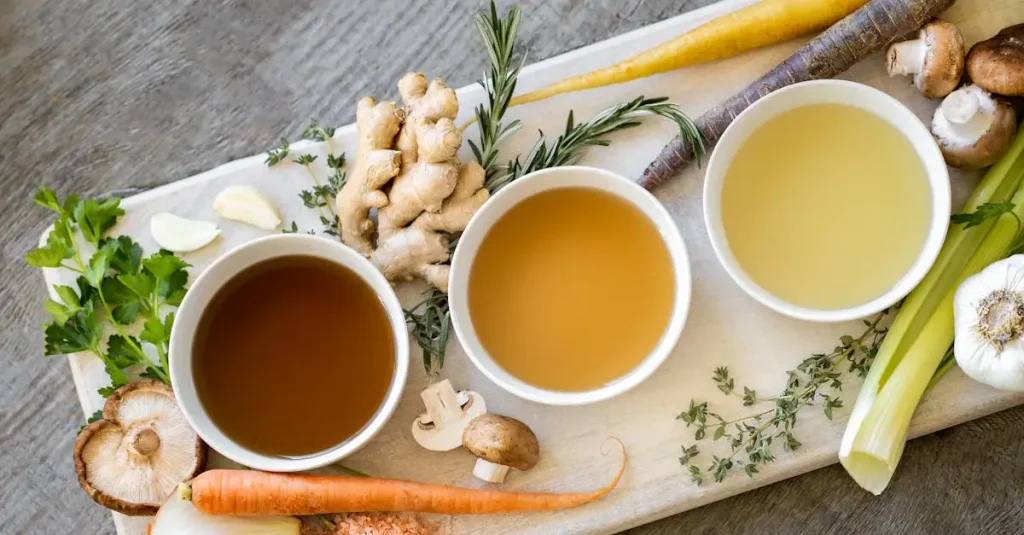 Wat voegt een ui toe aan de smaak van bouillon?