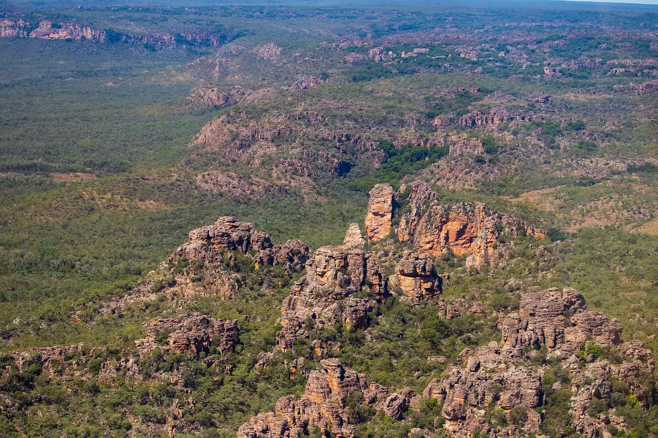 Welke regio in Australië herbergt Kakadu National Park?