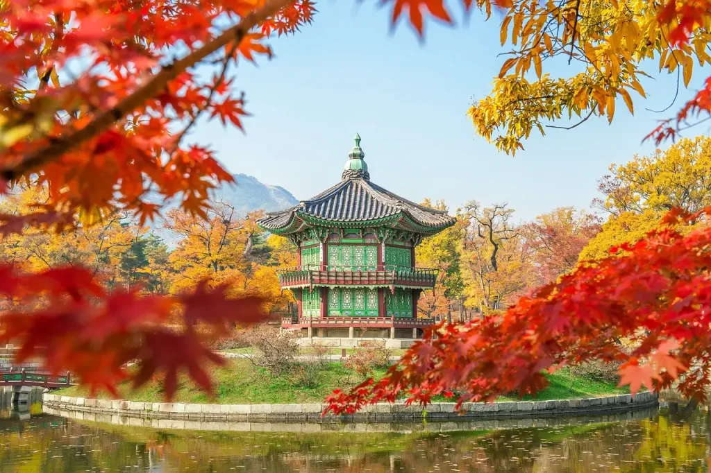 Welke tempel in Zuid-Korea is beroemd om zijn lotussen?