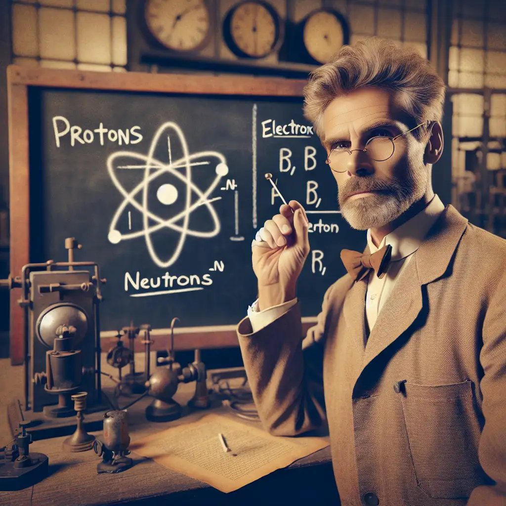 Wie ontdekte de neutronen en wat deed James Chadwick?