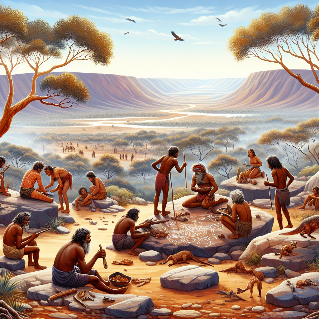 Wie waren de eerste bewoners van Australië?