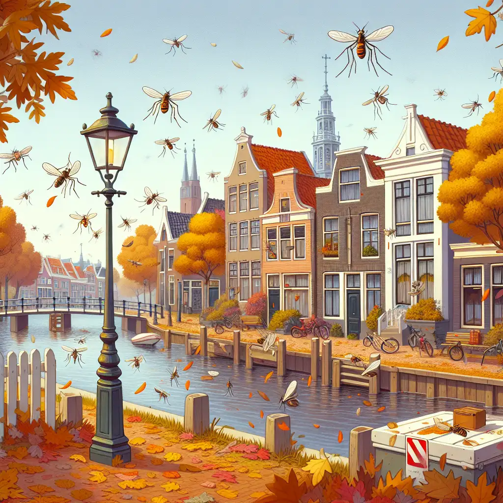 Zijn er nog muggen actief in november in Nederland?