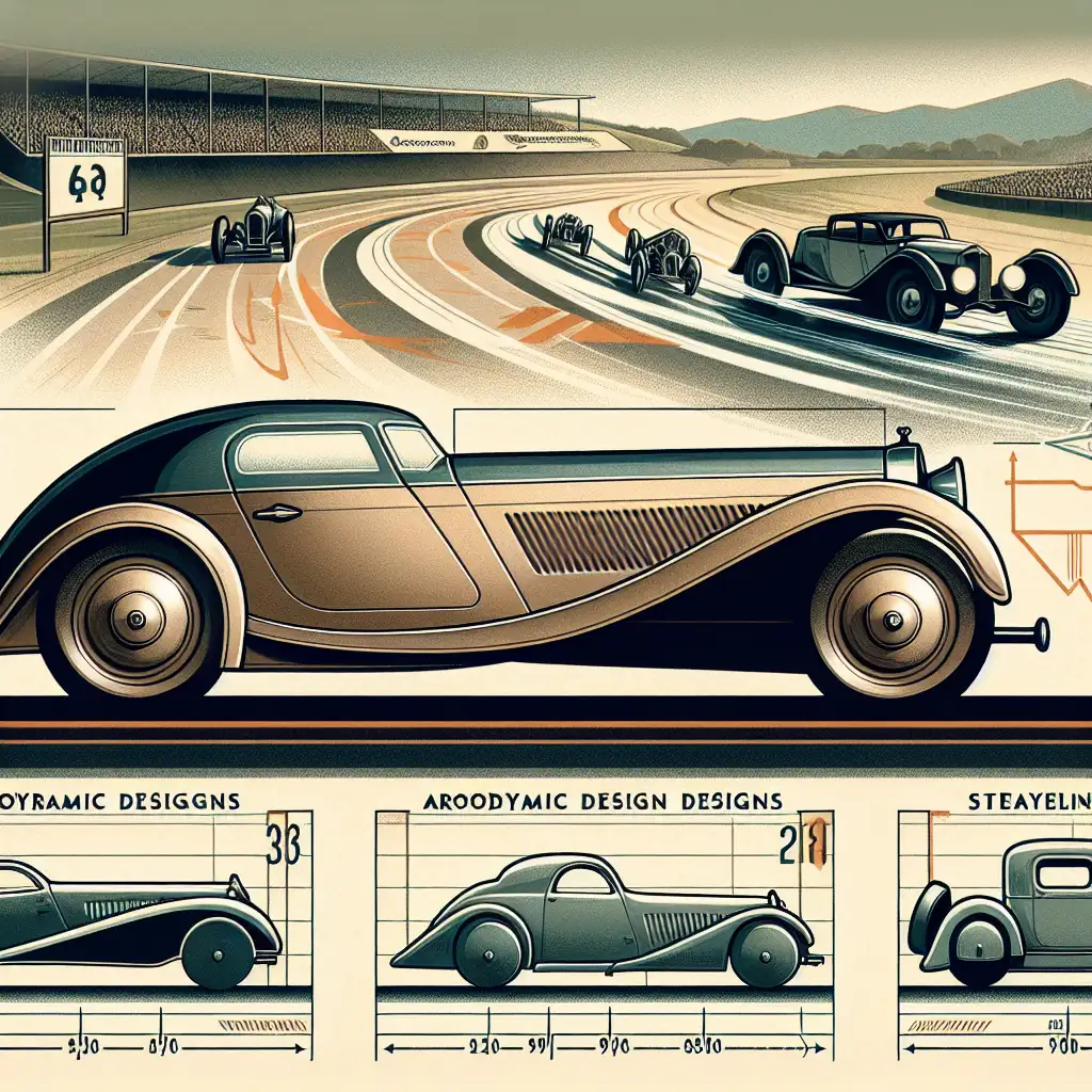 Hoe verbeterden aerodynamische ontwerpen auto's in de jaren '30?
