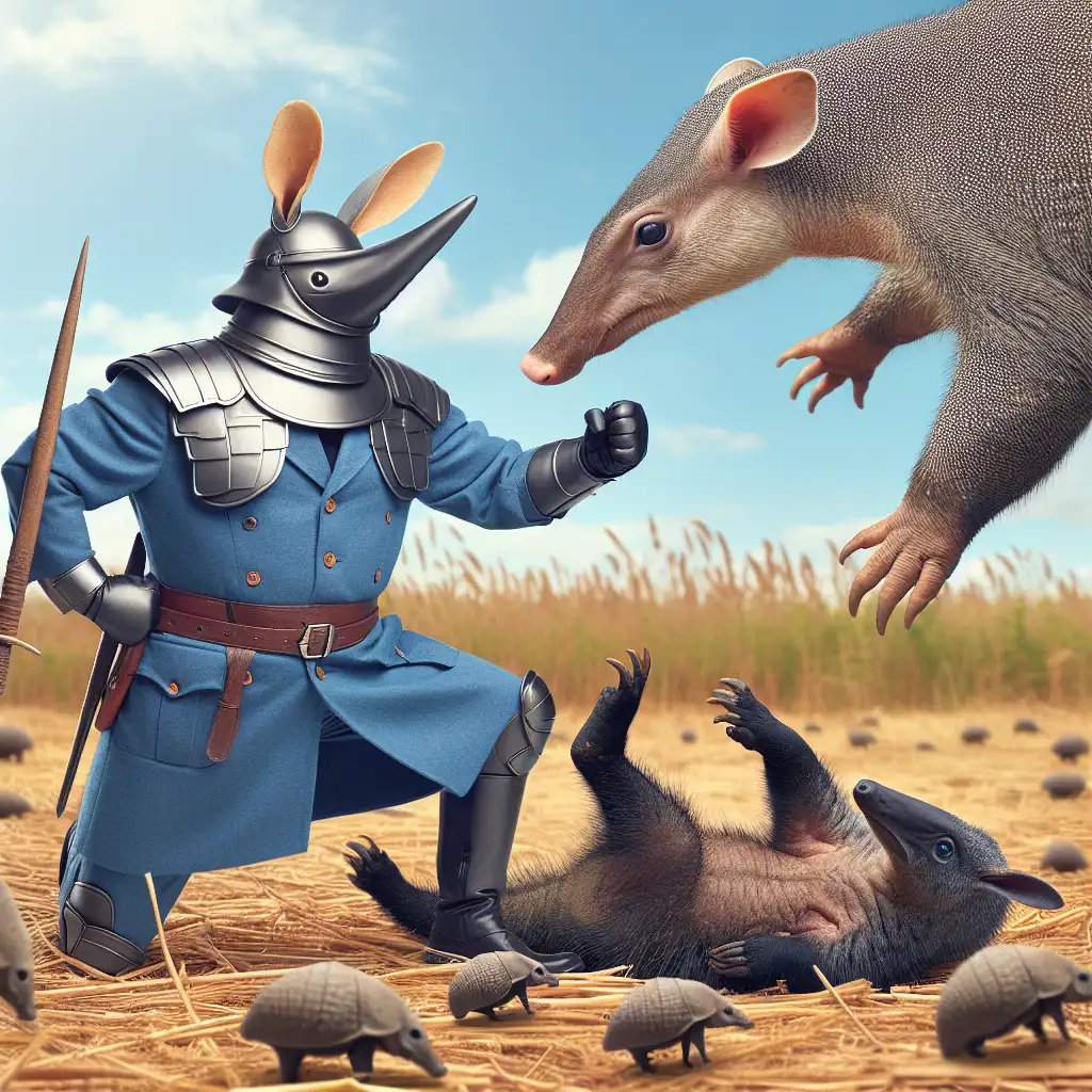 Hoe verdedigen aardvarkens zich tegen hun roofdieren?