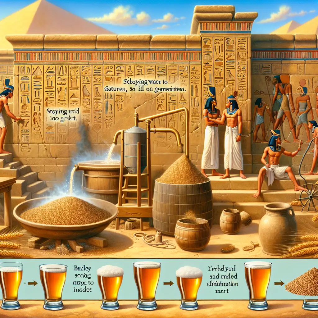 Hoe werd bier gebrouwen in het oude Egypte?