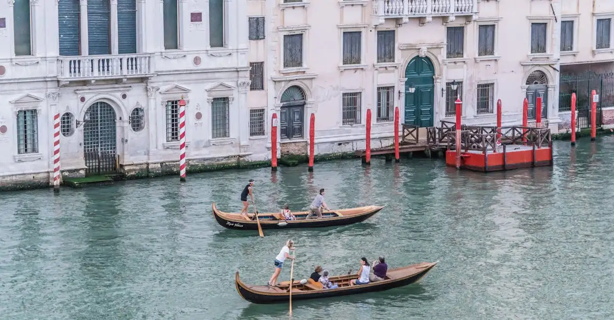 Speelden gondels een belangrijke rol in Venetië's vervoer?
