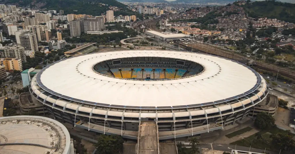 Waar ligt het beroemde Maracanã Stadion in Rio?