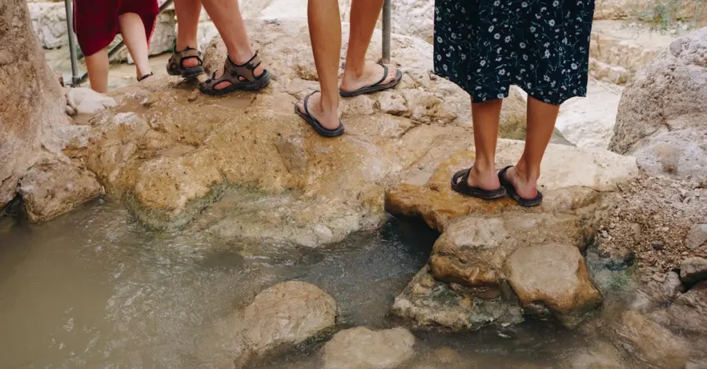 Waar vind je het unieke zoutmeer in Ein Gedi National Park?