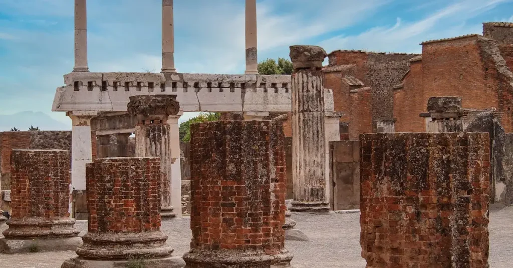 Wat gebeurde er tijdens de uitbarsting van de Vesuvius?