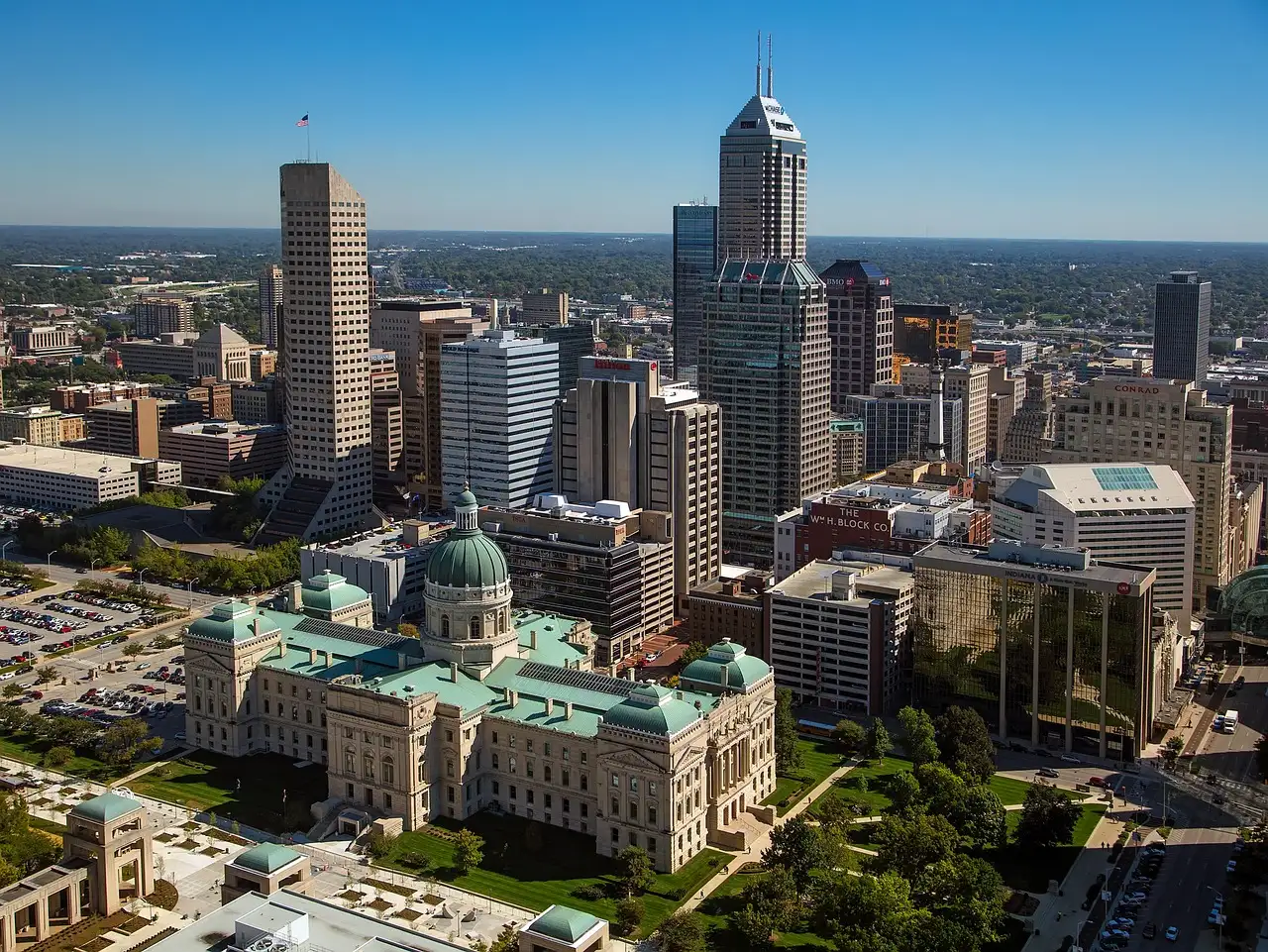 Wat is de beknopte geschiedenis van Indiana?