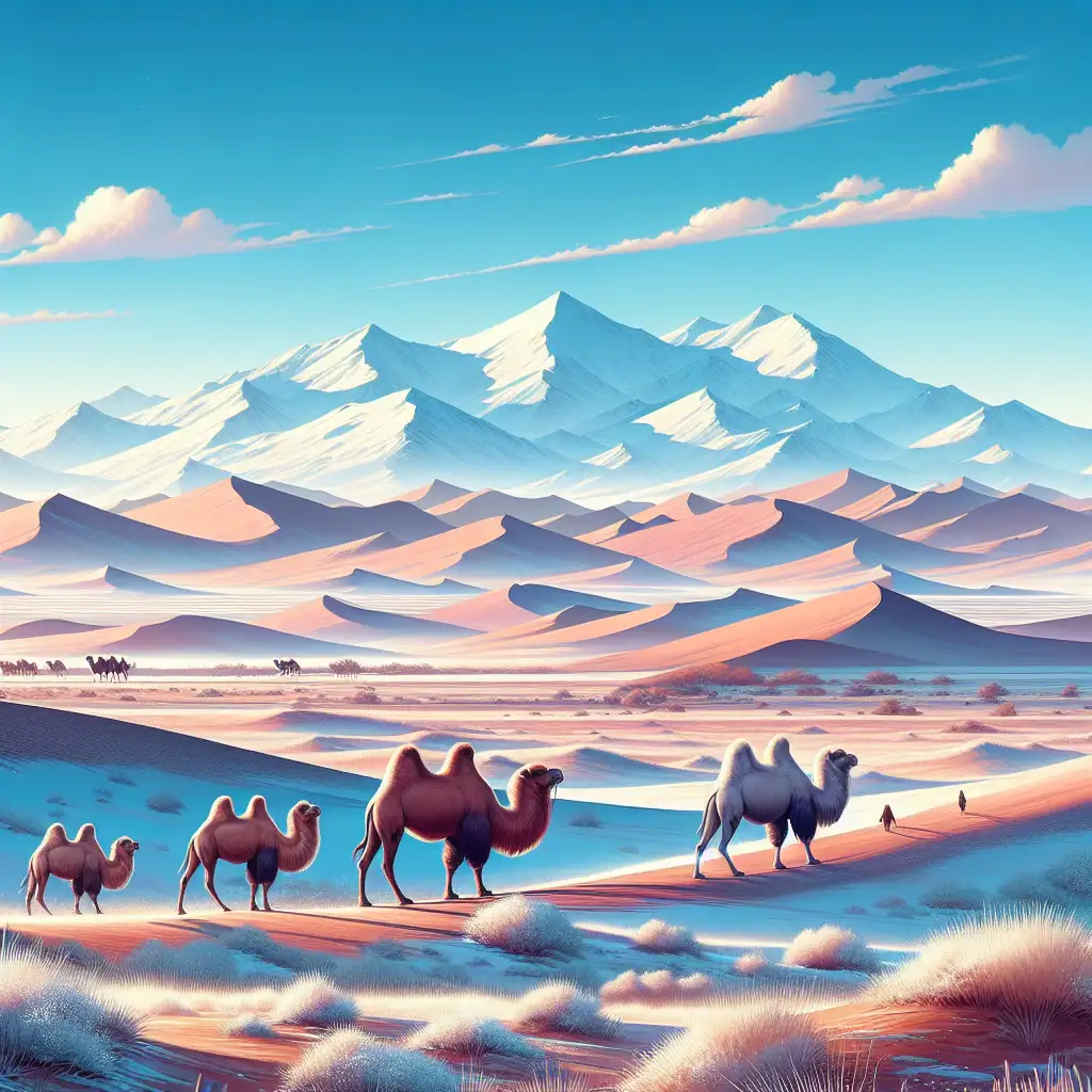 Wat is de koude woestijn in Mongolië, de Gobi?