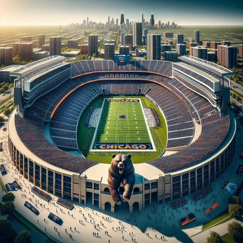 Wat is de naam van het stadion van de Chicago Bears?