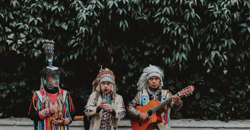 Wat symboliseerde de hemelvader in Indiaanse tradities?