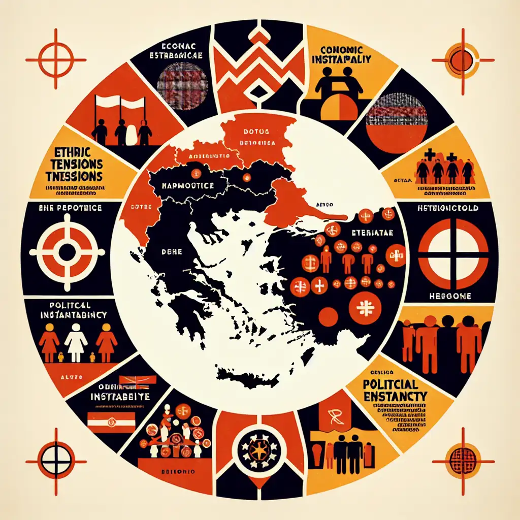 Wat veroorzaakte de opstanden in de Balkan?