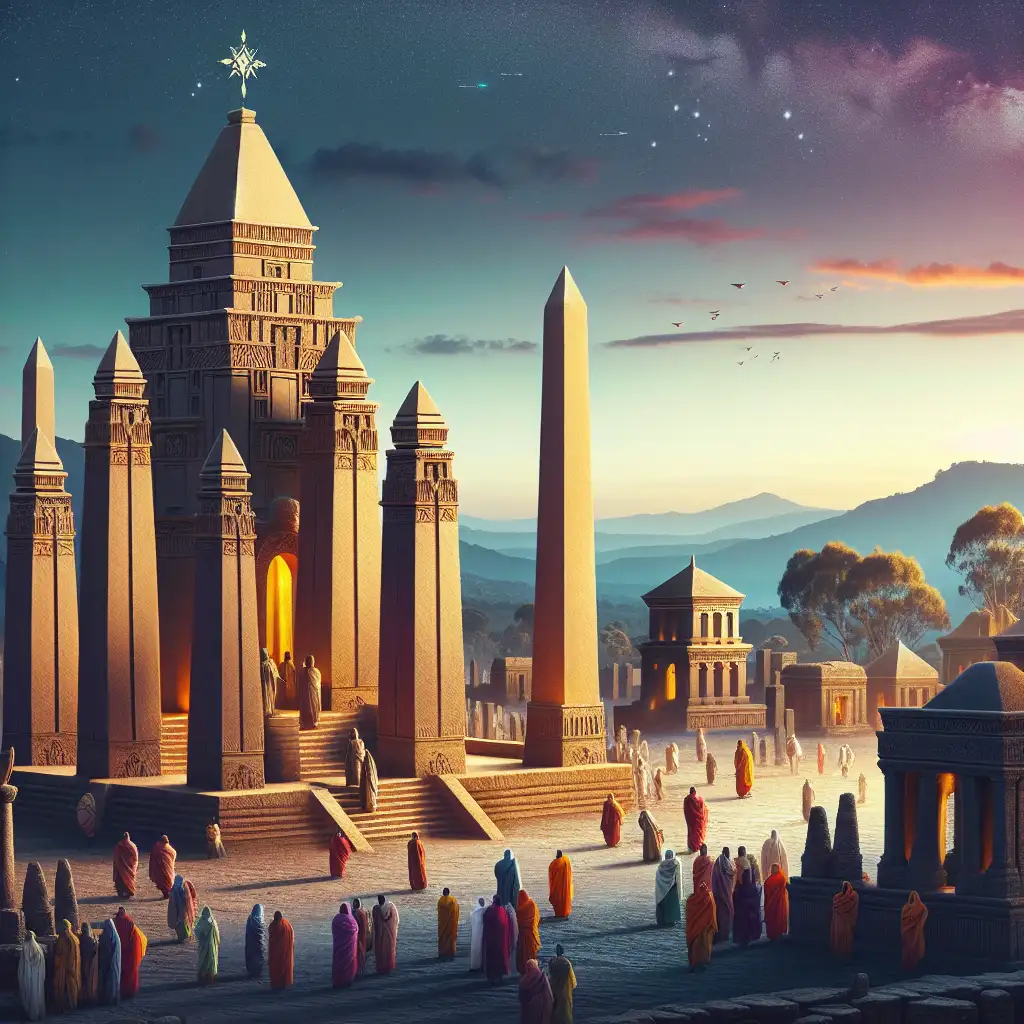 Wat was de naam van het oude koninkrijk in Ethiopië?