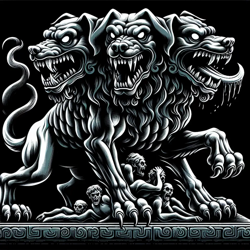 Wat was de rol van Cerberus in de onderwereld?