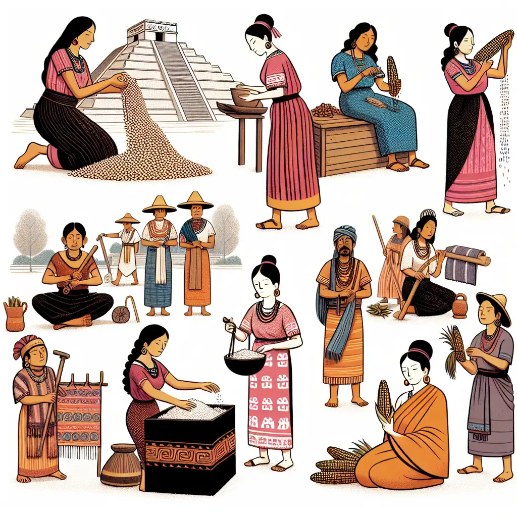 Wat was de rol van vrouwen in de Maya-maatschappij?