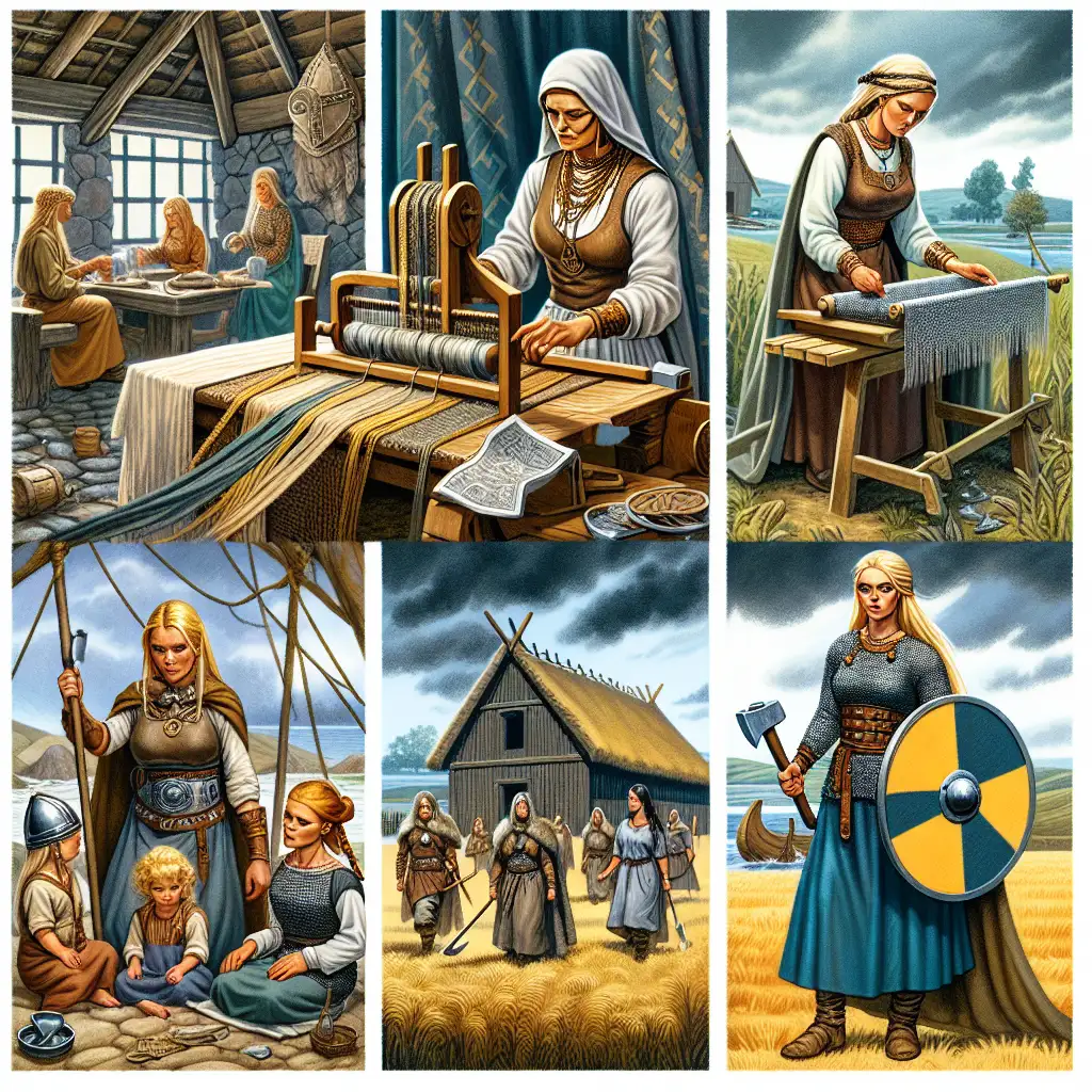 Wat was de rol van vrouwen in de Vikingmaatschappij?