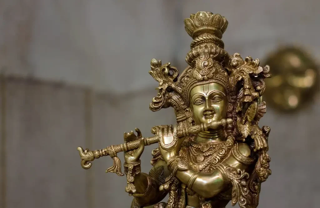 Welke god is een incarnatie van Krishna in de Bhagavad Gita?