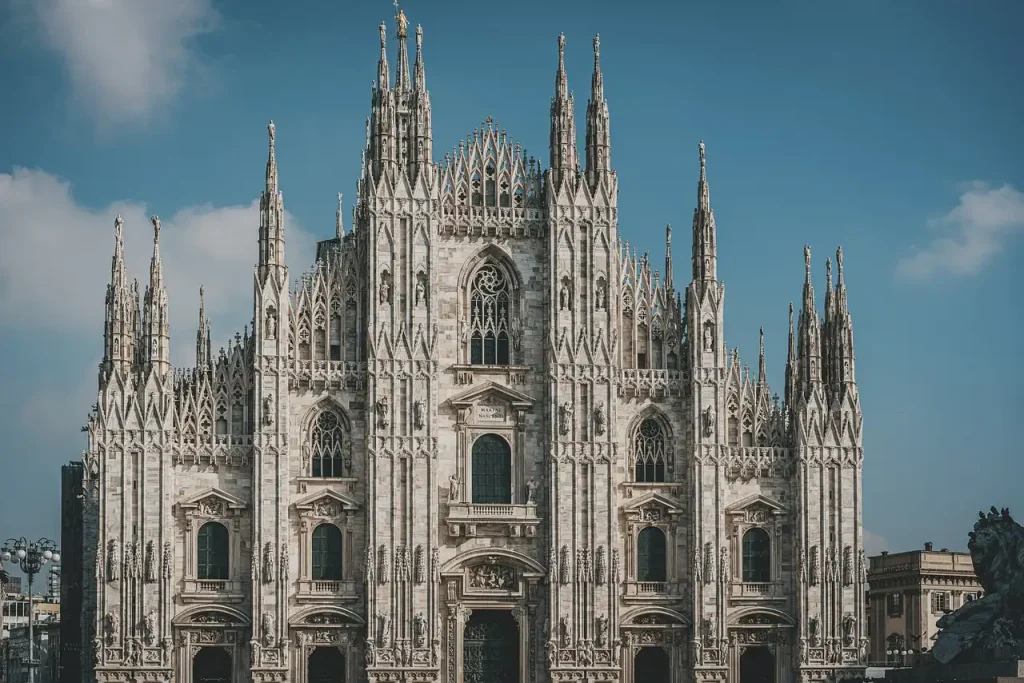 Welke Italiaanse stad leidde de gotische architectuur?