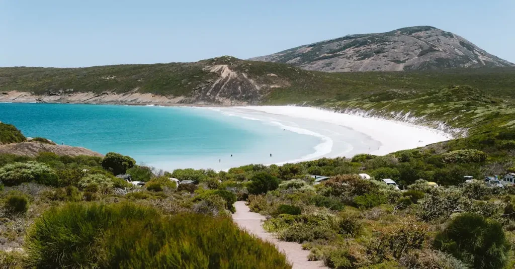 Welke kustlijn ontdek je in Cape Le Grand National Park?