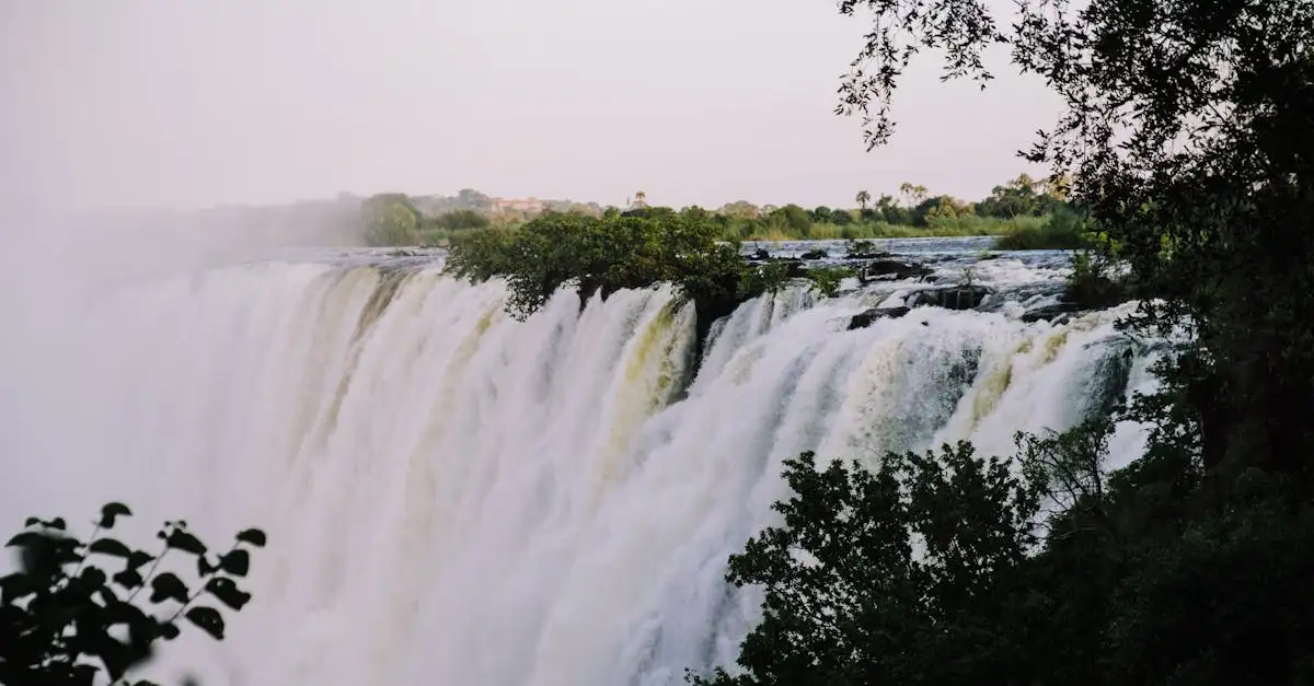 Welke rivier scheidt Zambia en Zimbabwe in Afrika?