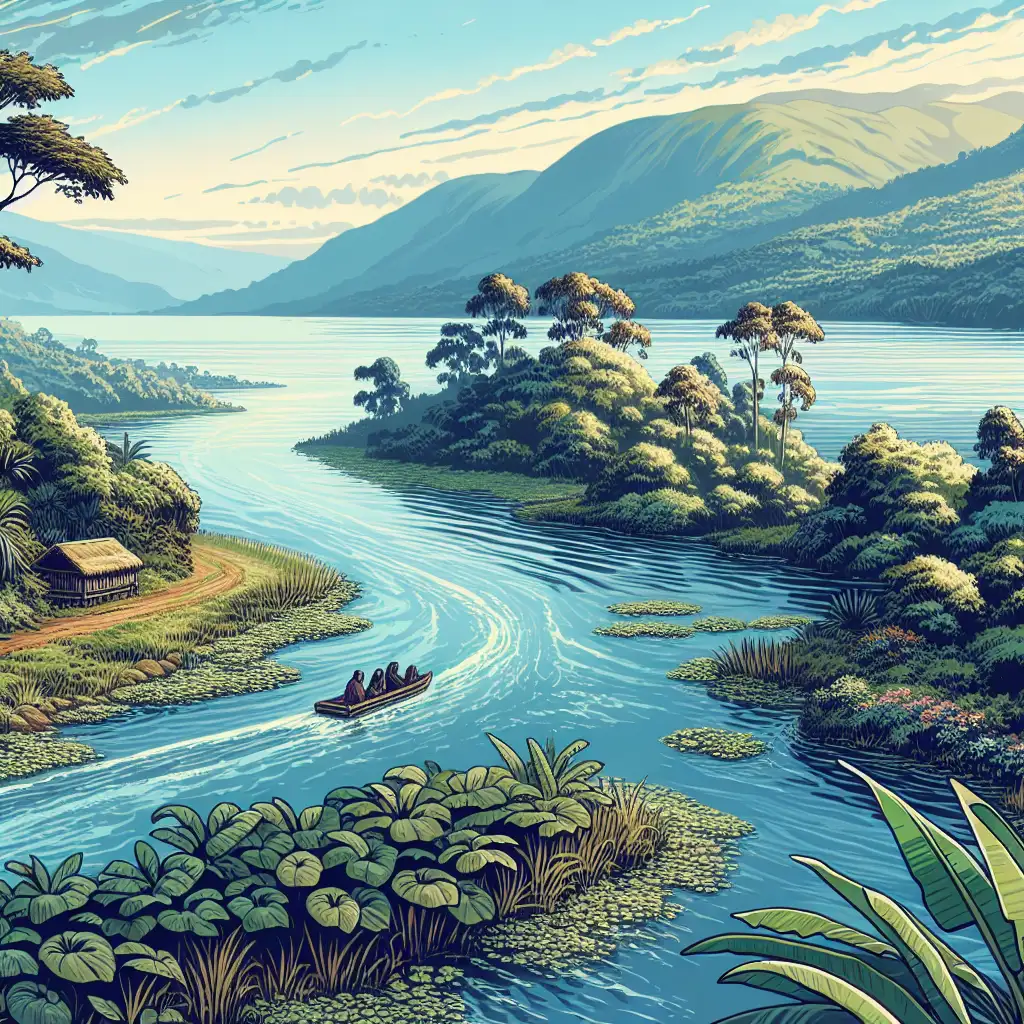 Welke rivier voedt het Victoriameer en waarom?