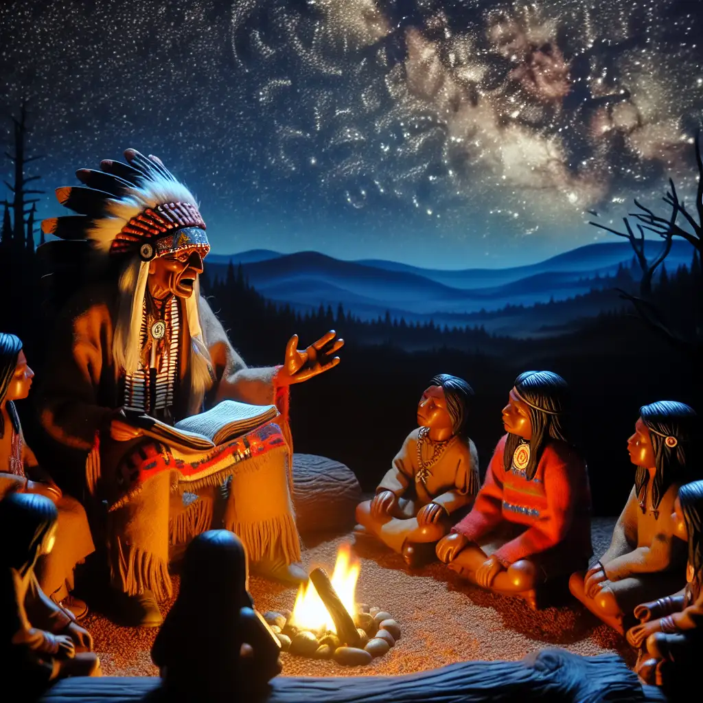 Welke rol speelde mondelinge traditie in Indianenculturen?