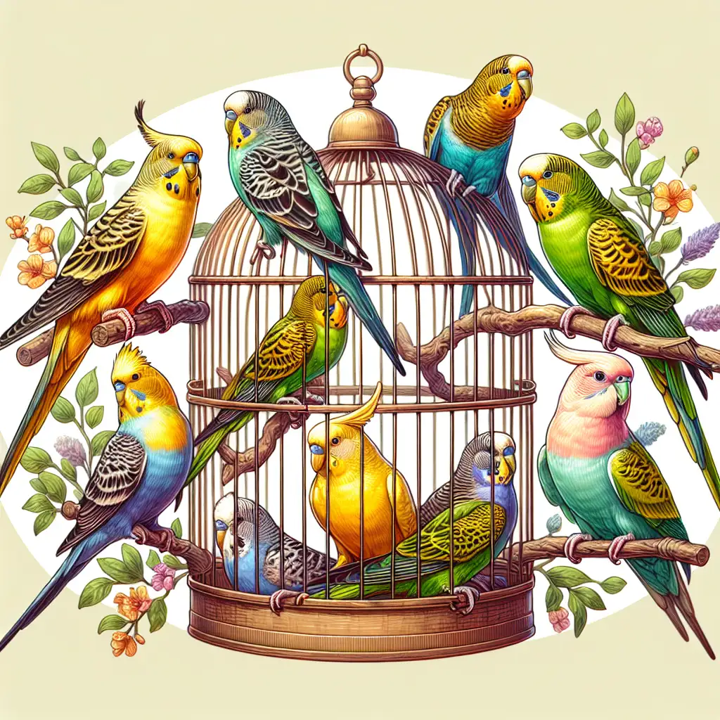 Welke vogels zijn populaire huisdieren zoals kanaries?