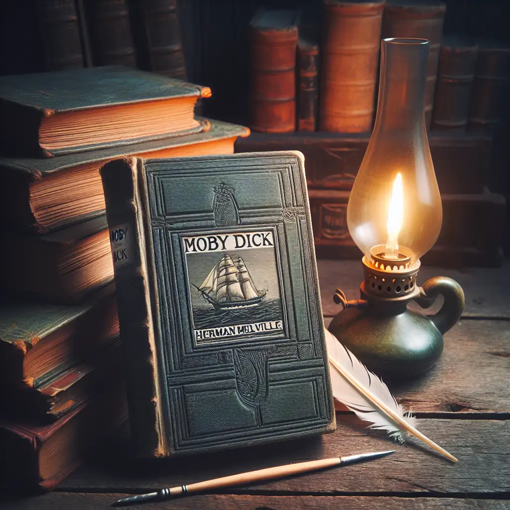Wie is de auteur van het boek Moby Dick?