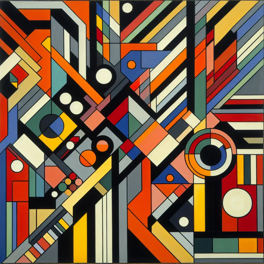 Wie is de maker van De Suprematistische Compositie?