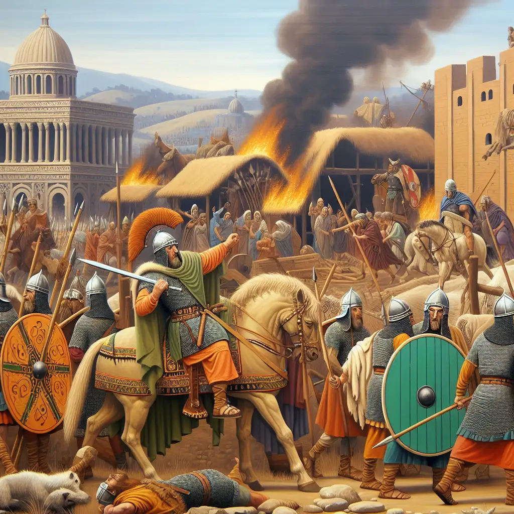Wie waren de Visigoten en hoe viel Rome?