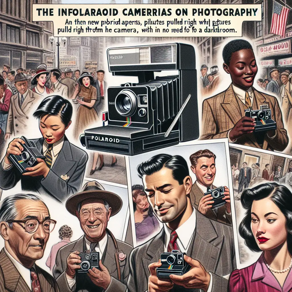 Hoe beïnvloedden Polaroidcamera's de fotografie in 1948?