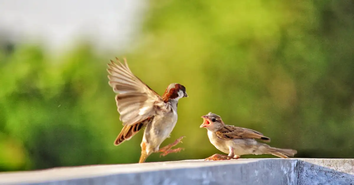Hoe communiceren vogels via zang en roepen met elkaar?