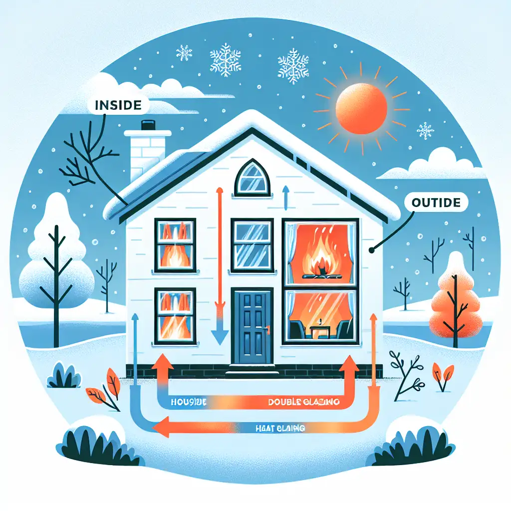 Hoe helpt dubbele beglazing bij warmtebehoud?