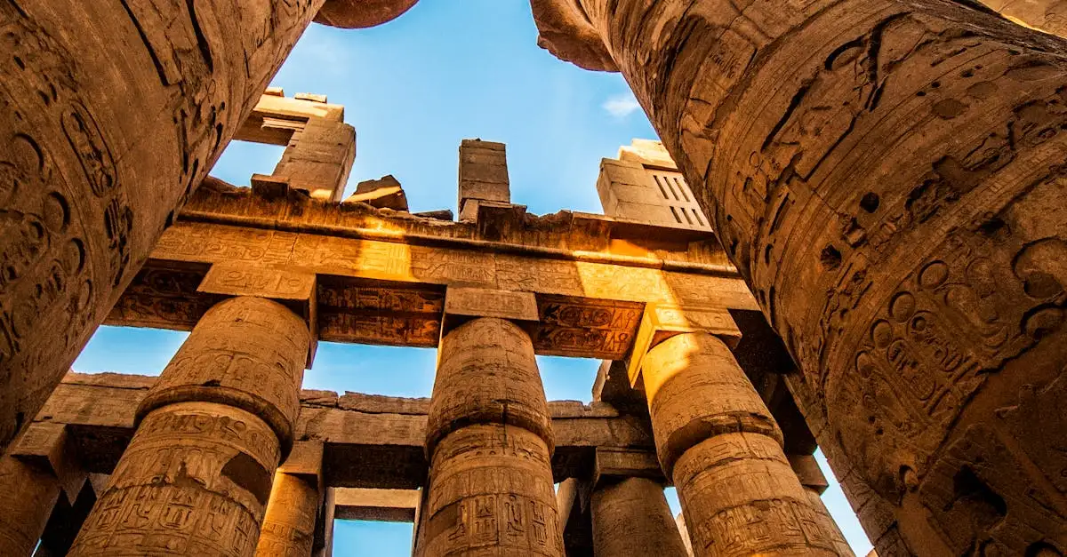 Hoe onderhield men tempelcomplexen in het oude Egypte?