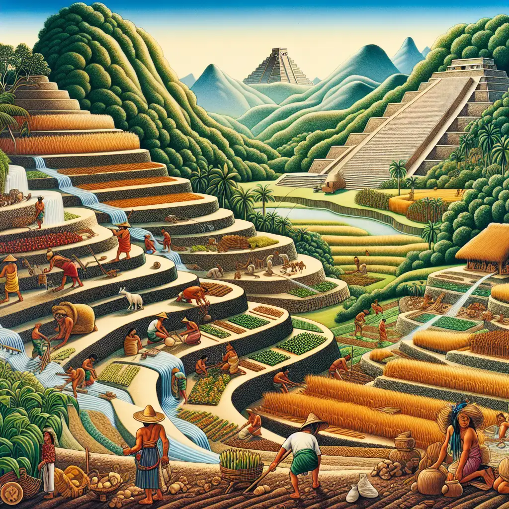 Hoe organiseerden de Maya's hun landbouwsystemen?