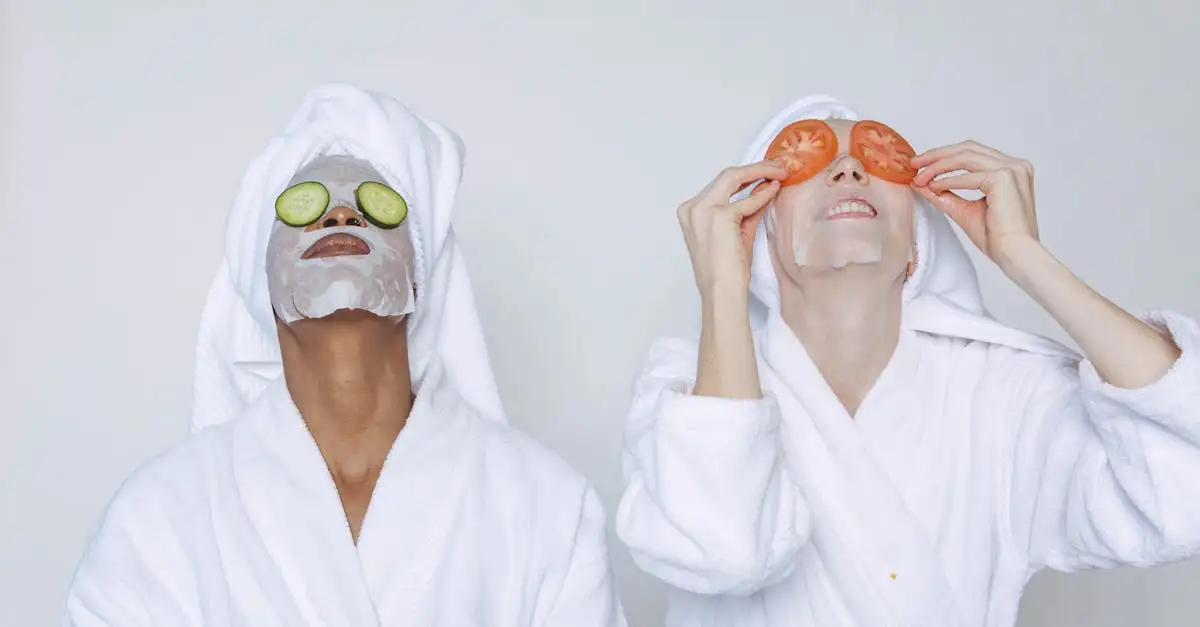 Hoe vermindert een tomaatmasker grove poriën?