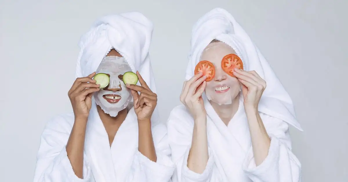 Hoe vermindert een tomaatmasker grove poriën?