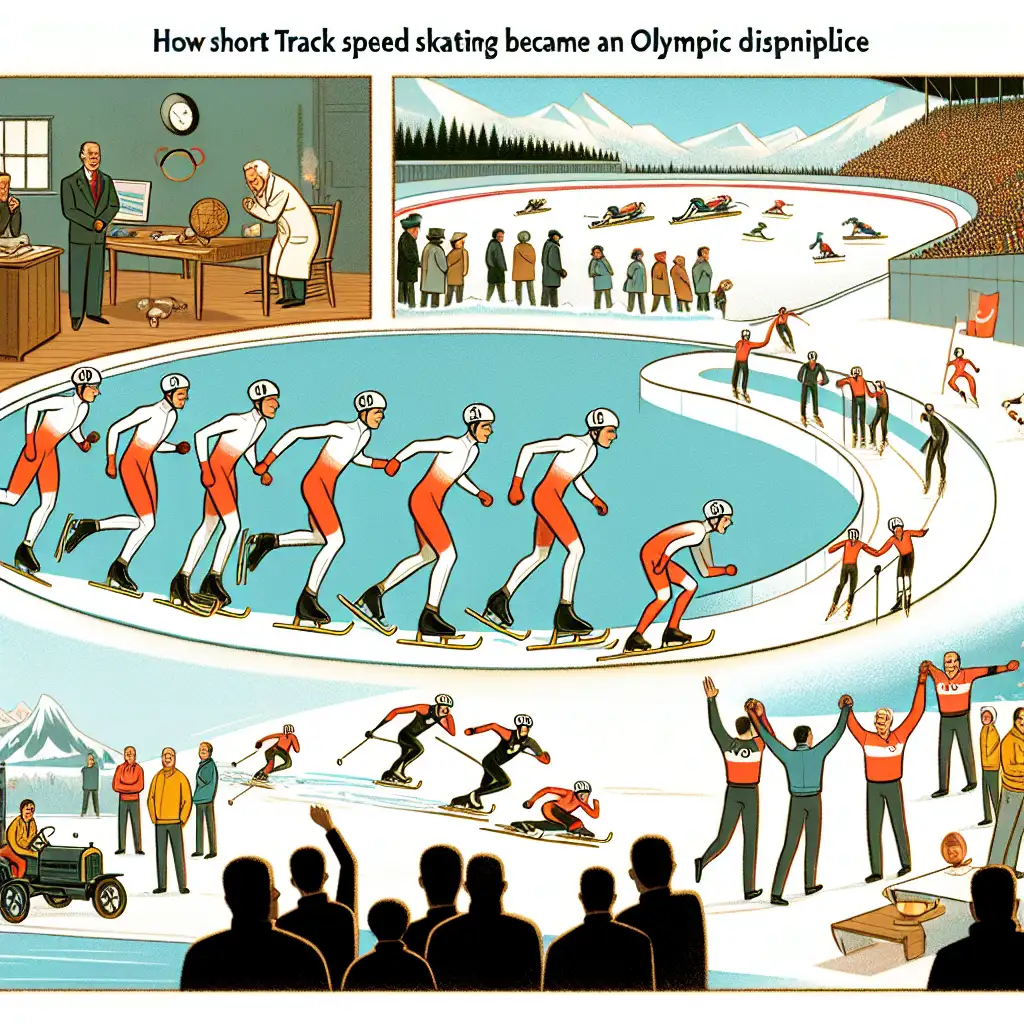 Hoe werd shorttrack een Olympische sportdiscipline?