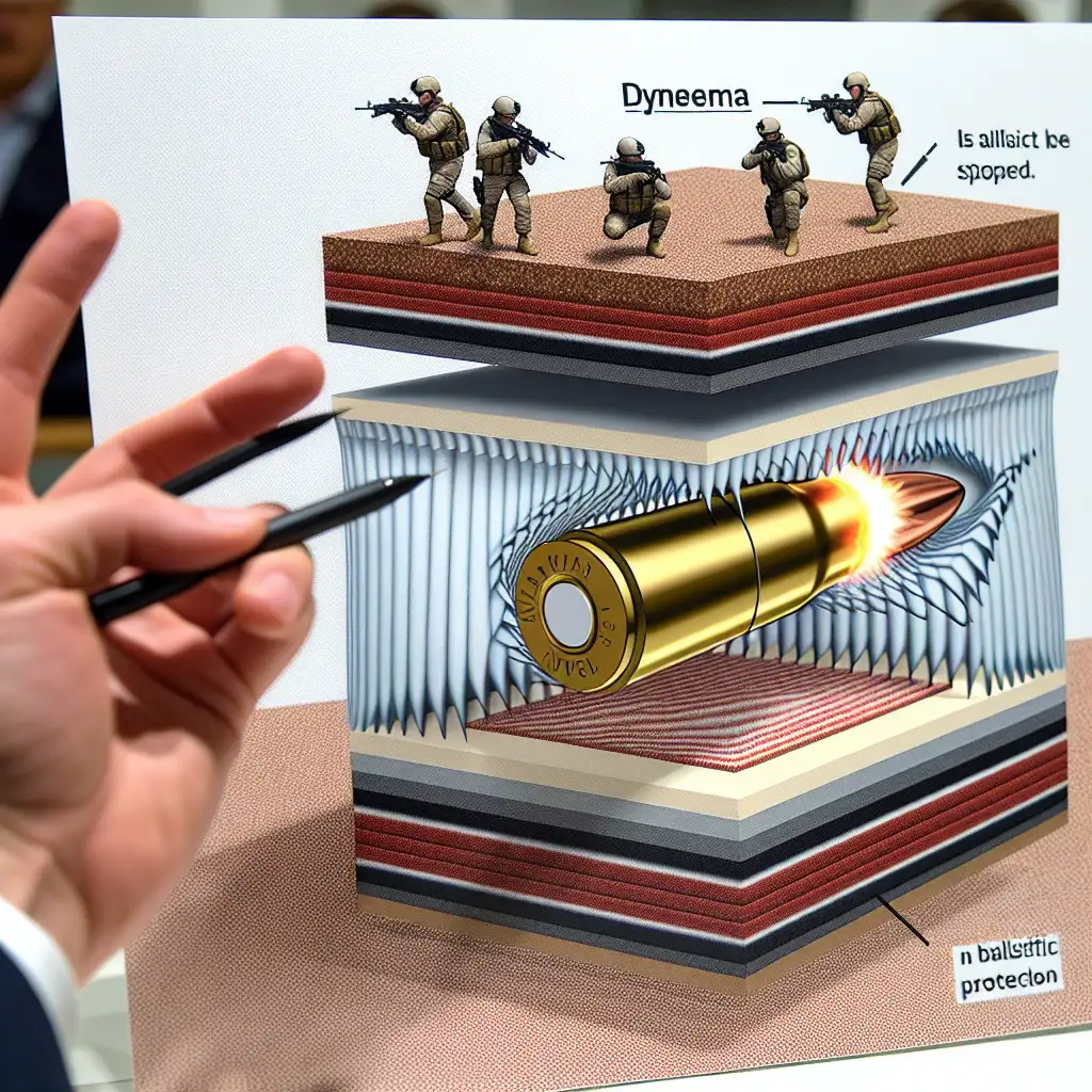 Hoeveel lagen Dyneema zijn nodig voor ballistische bescherming?