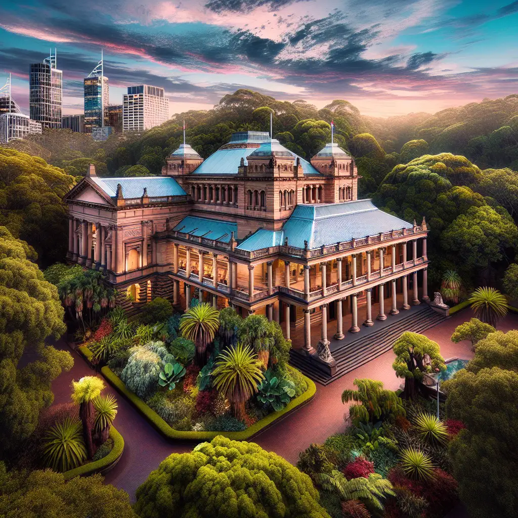 Waar bevindt zich het Australian Museum in Sydney?